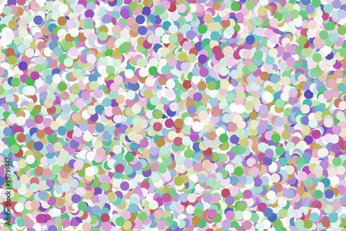 Hintergrund aus bunten Pastell-Punkten
