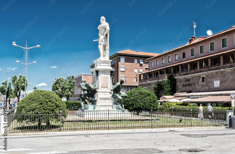 Monument to the Four Moors - I Quattro Mori - Leghorn, Italy