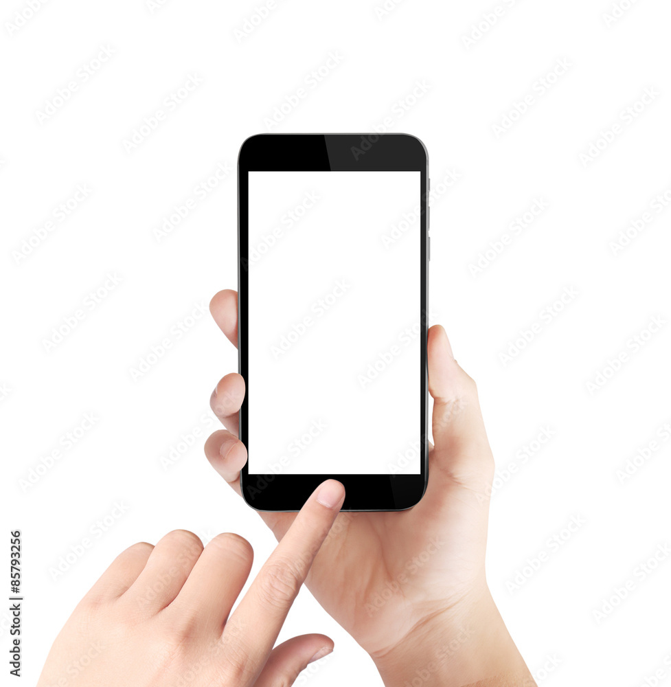 smartphone in hand smartphone in hand