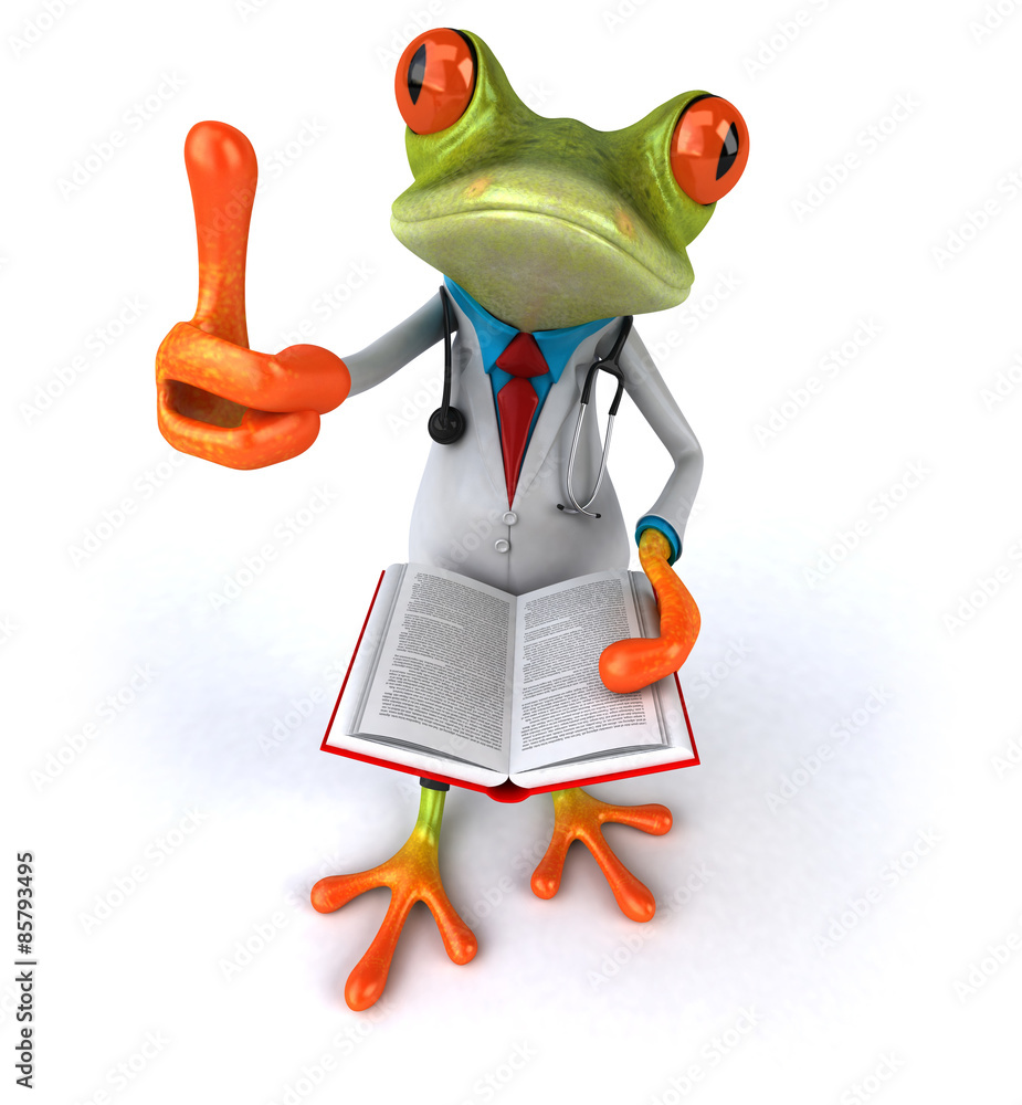 Obraz premium Fun frog