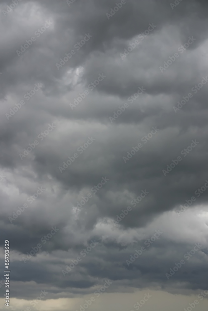 turbulent stormy cloudscape background