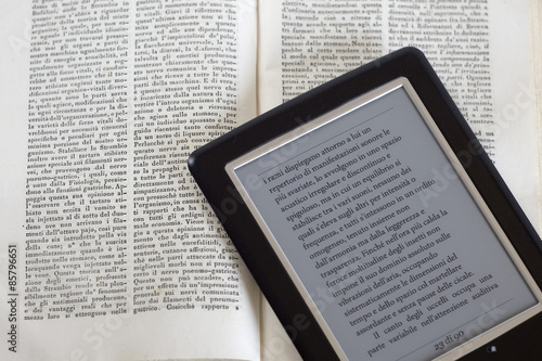 book and ebook reader