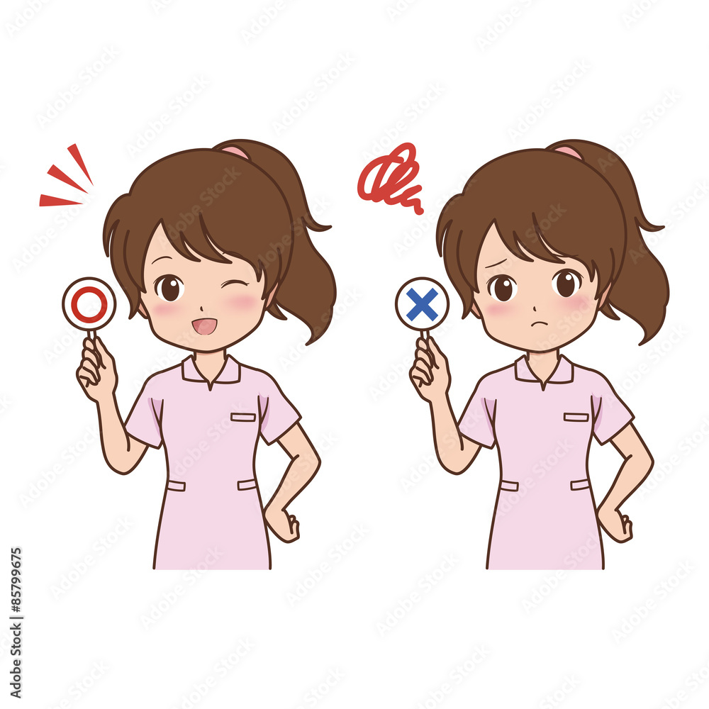 女性　看護師　答え