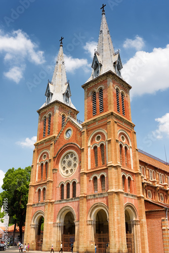 Saigon Notre-Dame Cathedral Basilica, Ho Chi Minh city, Vietnam