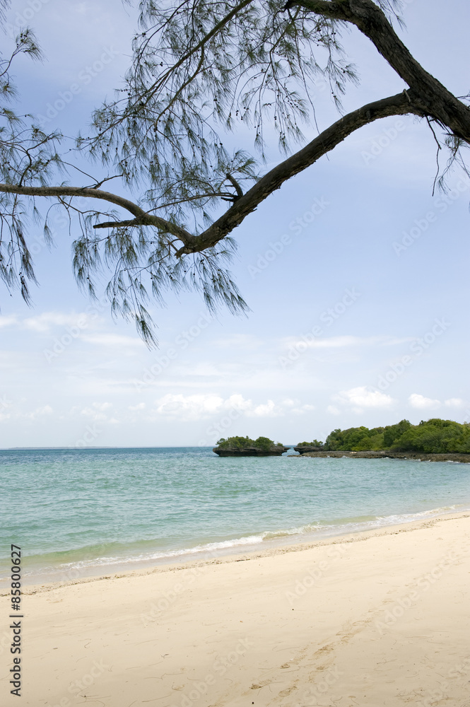 Zanzibar, western coast, a beach of Manai bay, Zanzibar, western coast, a beach of Manai bay,