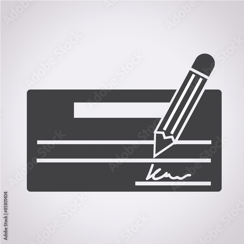 cheque icon