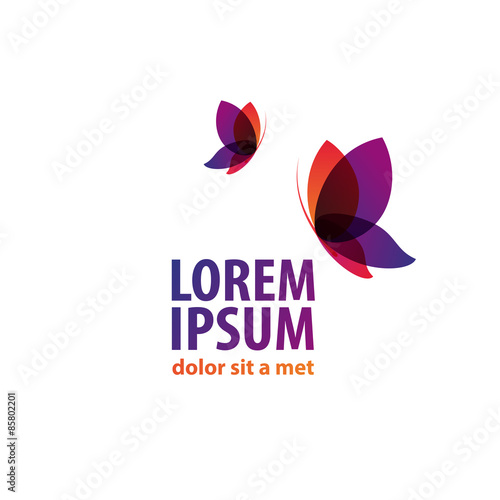 butterfly icon logo brand