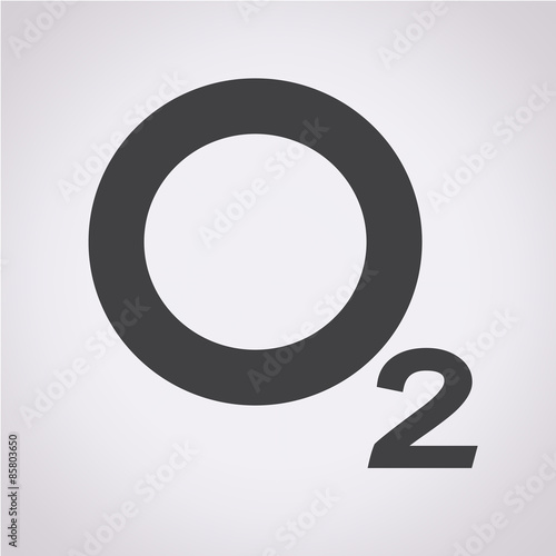 Oxygen O2 Icon