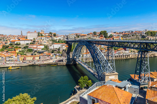 Dom Luis I bridge in Porto