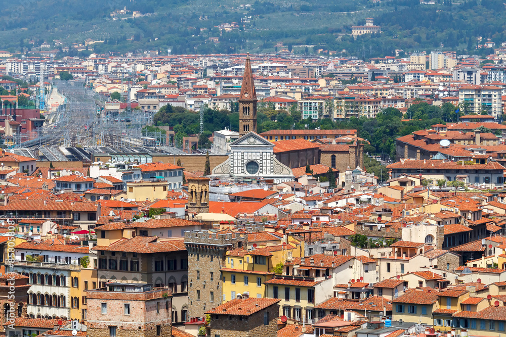 View of Florence from Fort Belvedere.