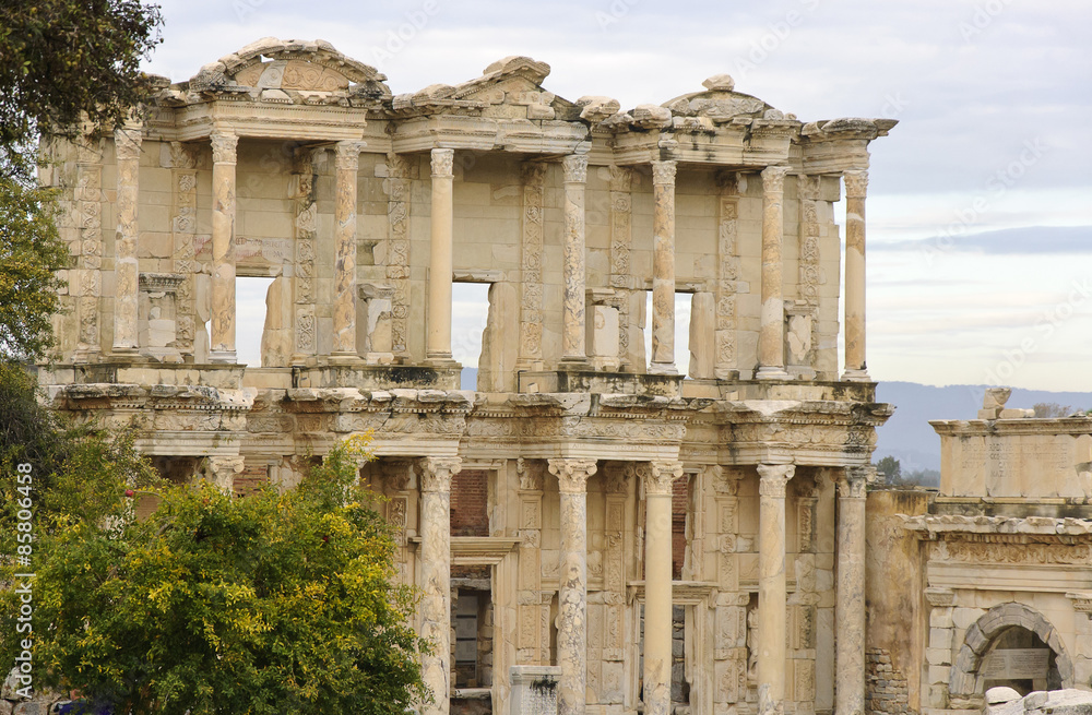 Fototapeta premium The Library of Ephesus
