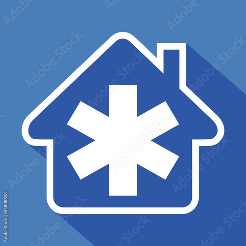 Logo maison et ambulance.