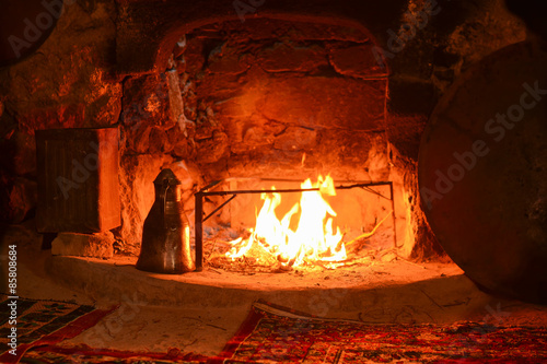 Old Room with fireside photo