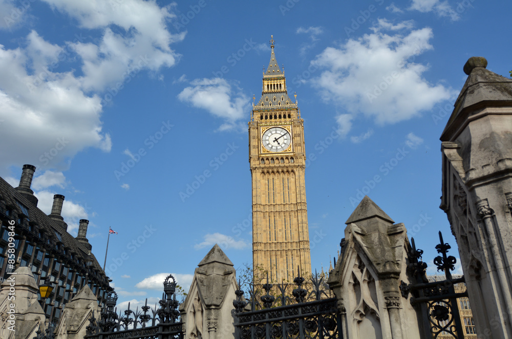 Obraz premium Big Ben clock tower London UK