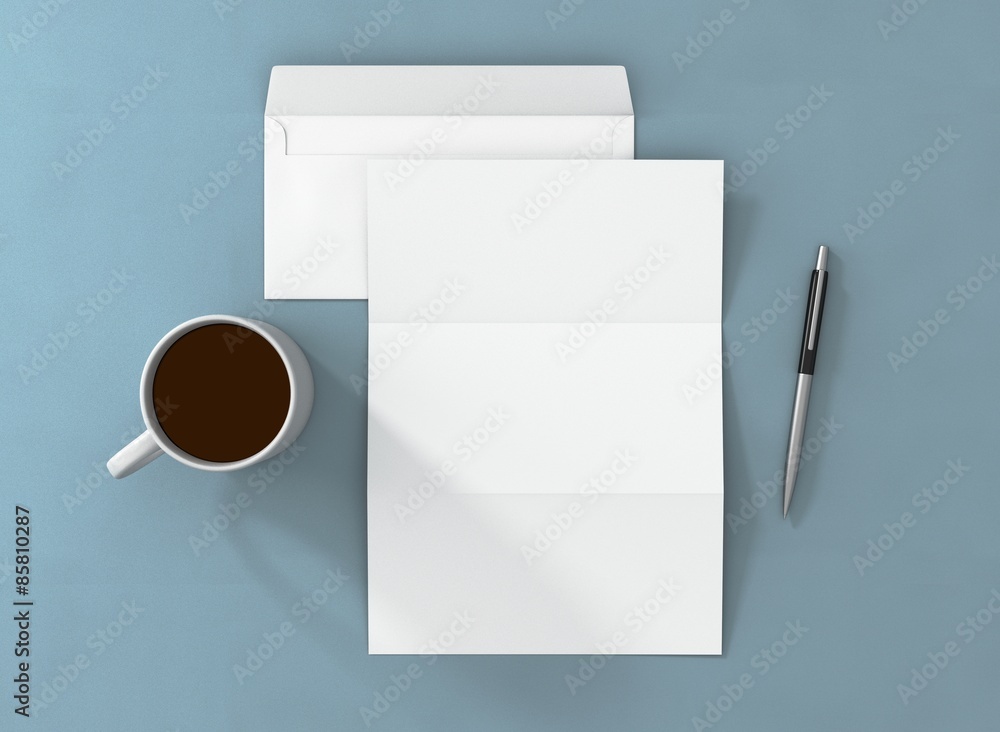 Briefpapier Kuvert Vorlage Kugelschreiber Kaffee Briefpapier Kuvert Vorlage Kugelschreiber Kaffee
