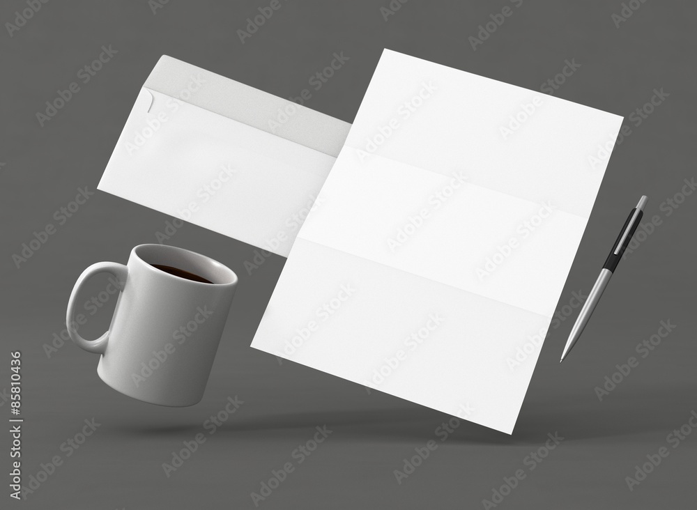 Briefpapier Kuvert Vorlage Kugelschreiber Kaffee Briefpapier Kuvert Vorlage Kugelschreiber Kaffee