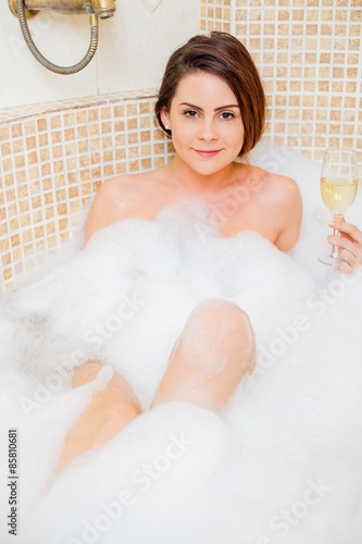 Hot girls in hot tub
