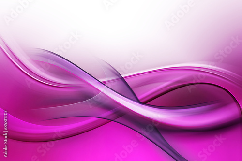 Abstract Fractal Purple Pink Waves Background #85811207