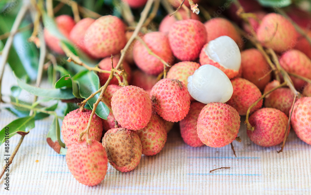 fresh lychee fresh lychee