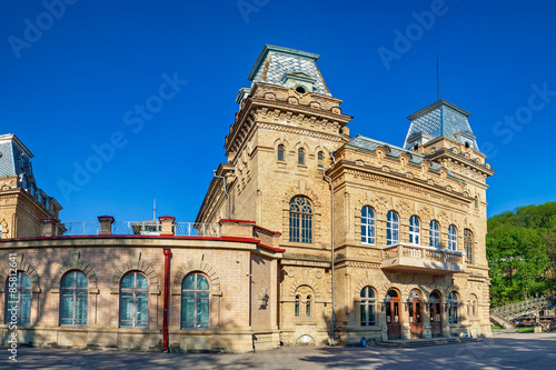 Panorama of building of the State Philharmonic, Kislovodsk, Russia