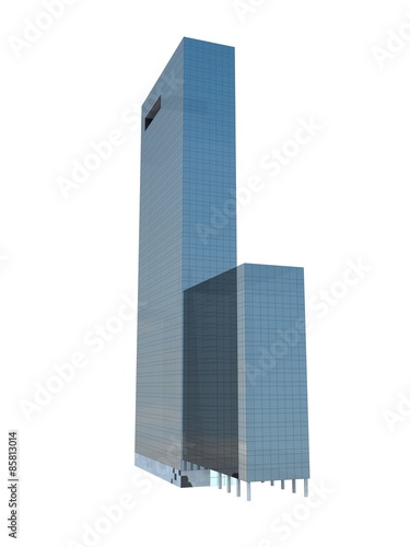 single skyscraper