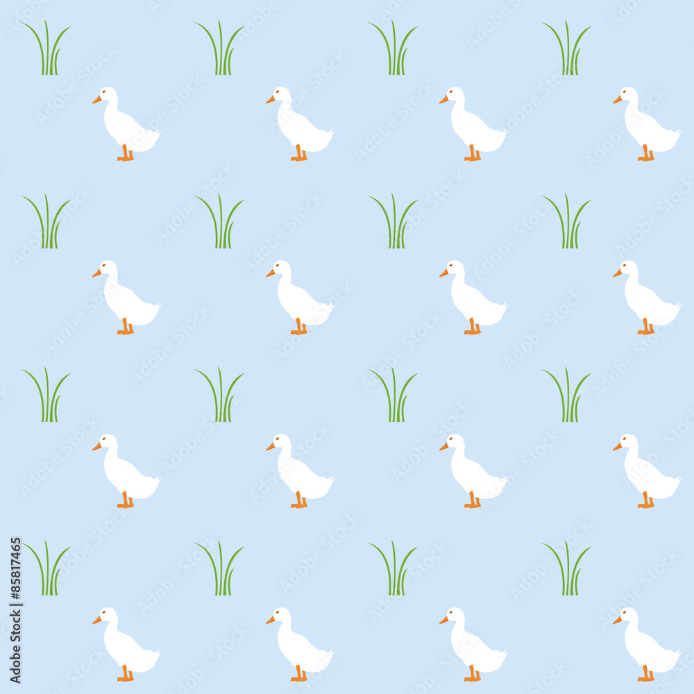 Fototapeta premium duck pattern