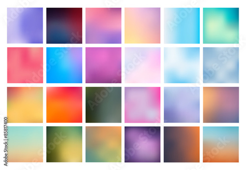 Set Blurred Backgrounds