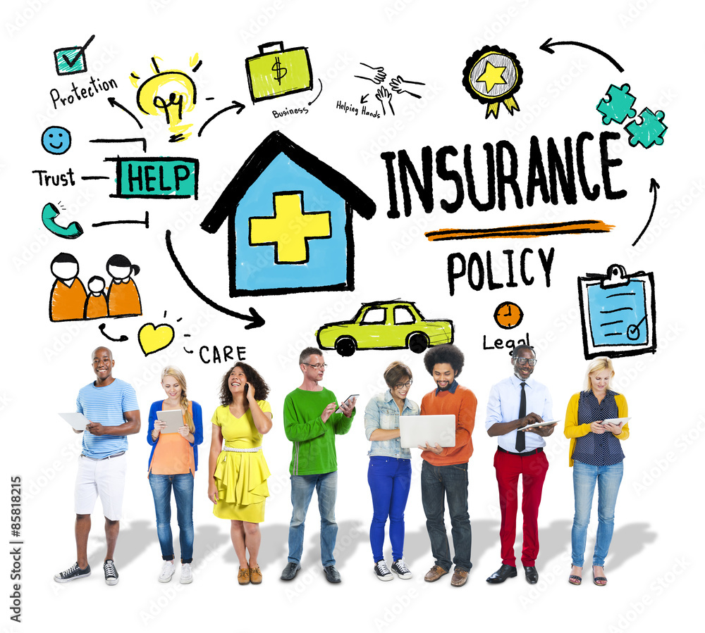 Diversity Casual People Insurance Policy Digital Communication C Diversity Casual People Insurance Policy Digital Communication C