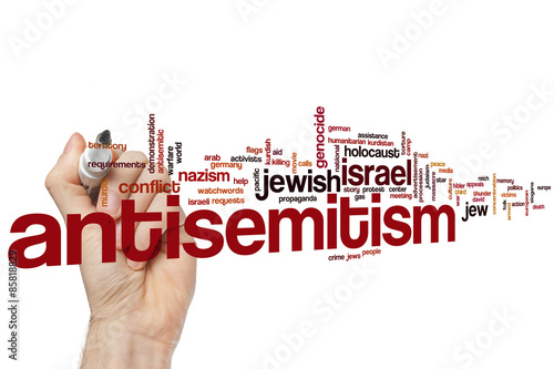 Konstfotografi Antisemitism word cloud
