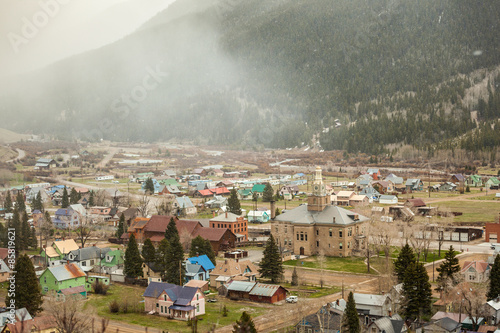 Silverton Panorama, Colorado, USA photo