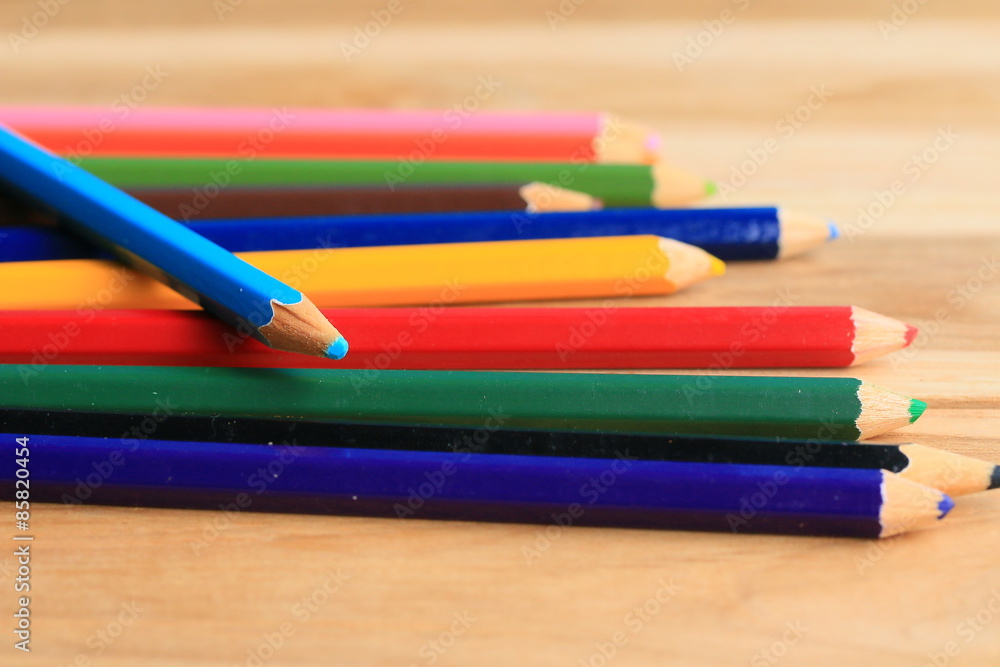 Fototapeta premium Colorful pencils