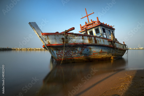 Old fishing boats