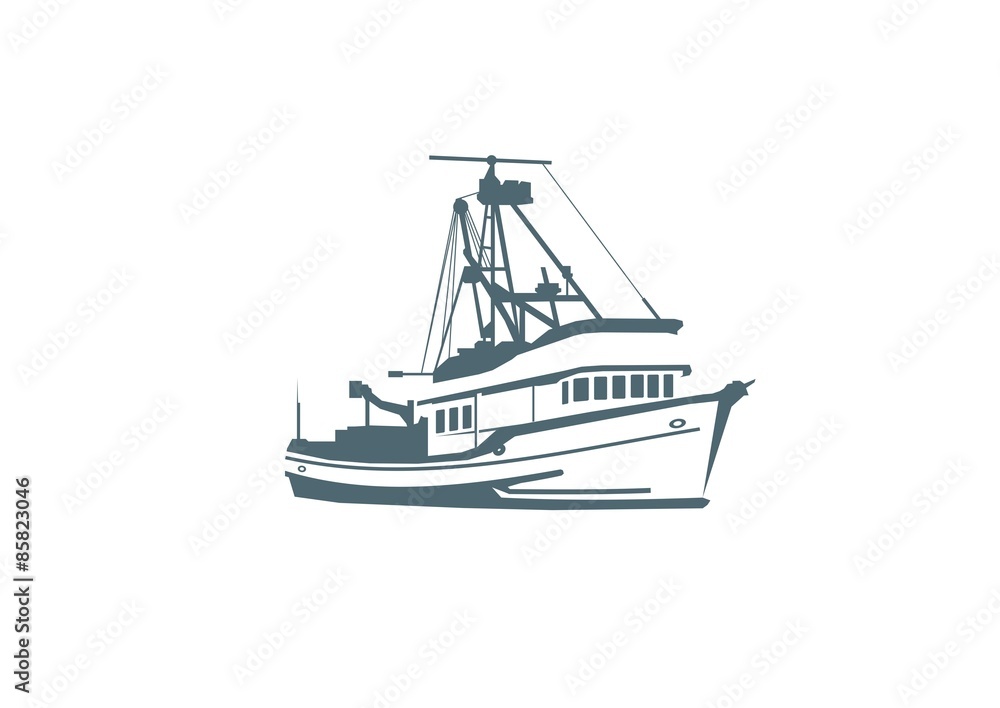 Fototapeta premium Fishing boat