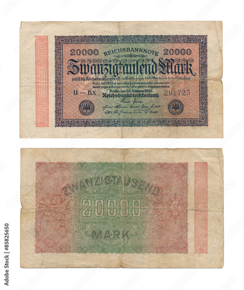 Historische Banknote Historische Banknote
