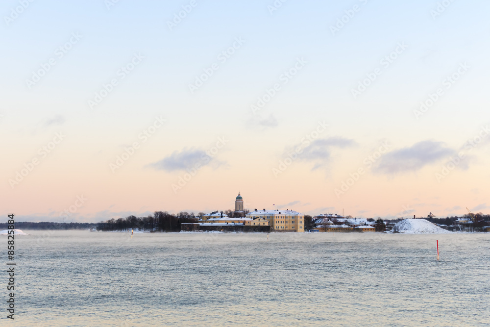 Suomenlinna is an island region in Helsinki