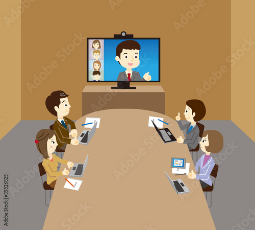 ビジネスチーム　WEB会議