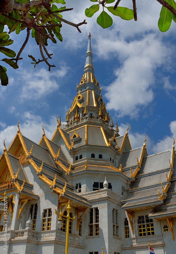 Fototapeta premium Temple is in thailand