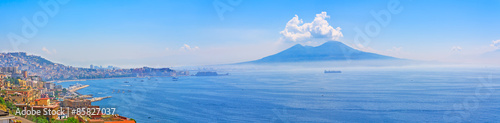 Mount Vesuvius and Naples panorama