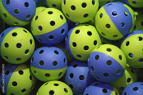 floorball balls photo