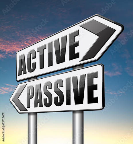 active or passive photo