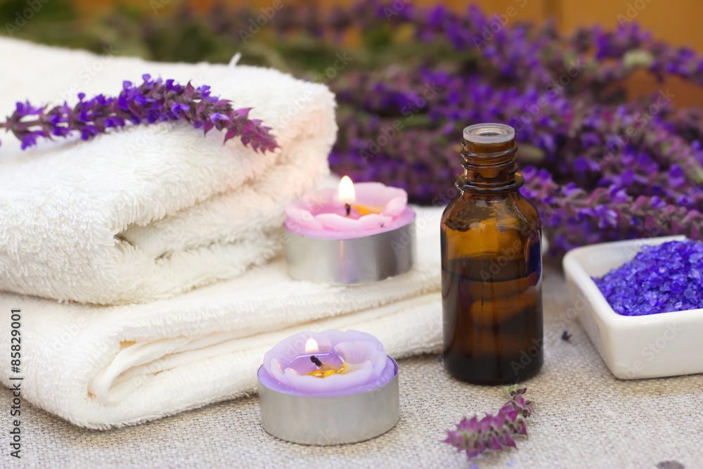 Spa setting Spa setting