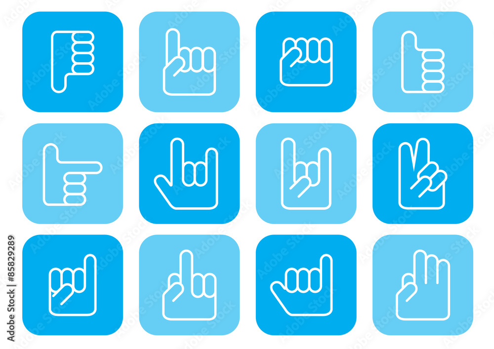12 Hand Signs 12 Hand Signs