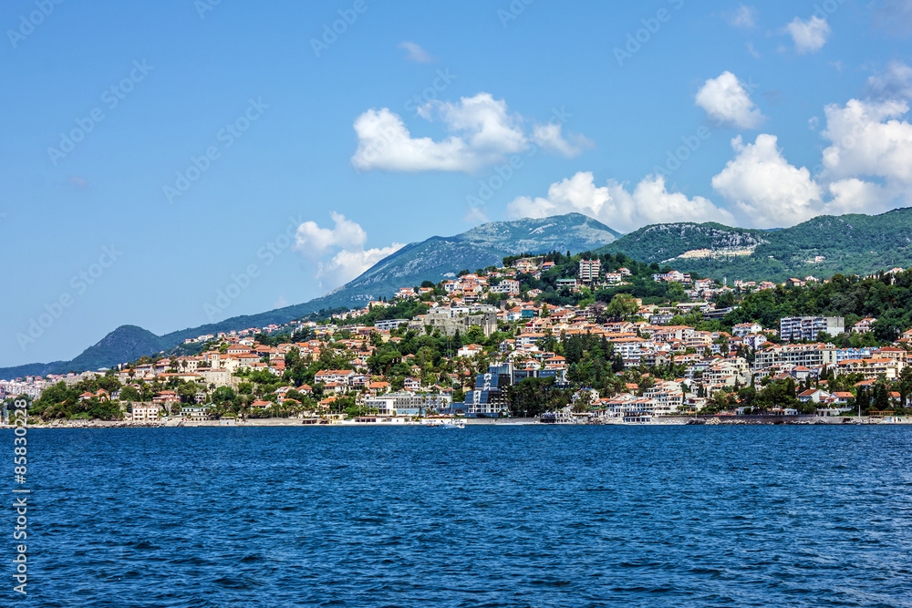 Kotor bay, seaside, Montenegro