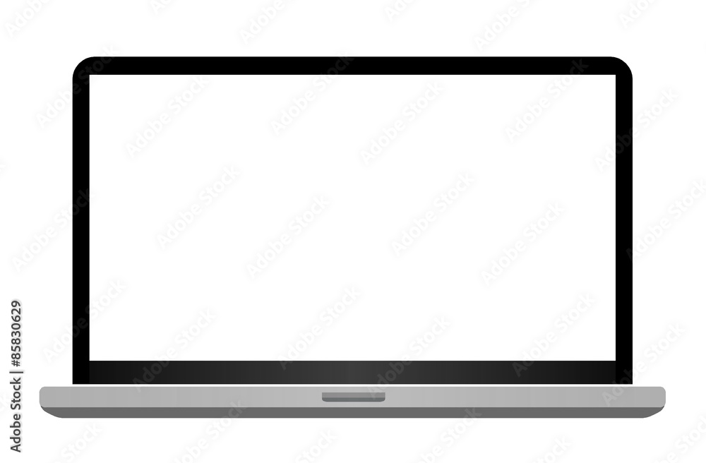 Ordinateur portable vide Ordinateur portable vide