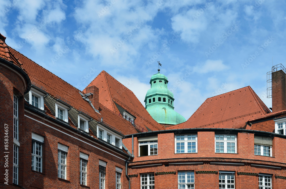 Fototapeta premium backsteinfassade