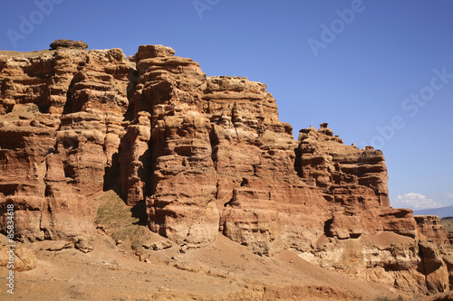 National Park Sharyn Canyon  Valley of castles . Kazakhstan 