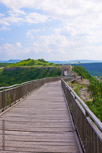 Wallpaper Mural Landscape with Bridge Torontodigital.ca