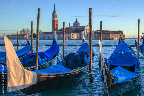 Gondeln in Venedig