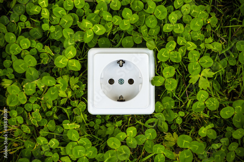 Steckdose im Kleefeld