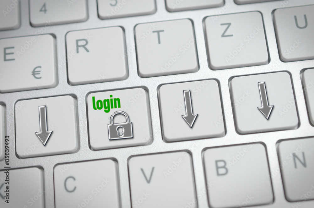login button on keyboard login button on keyboard